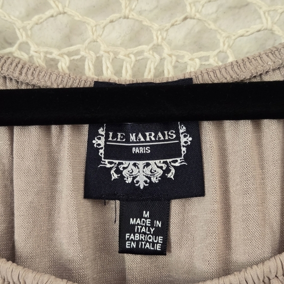 Le Marais Silk Chiffon Fairycore Ethereal Balletcore Ombre Bell Sleeve Top M - Picture 5 of 9